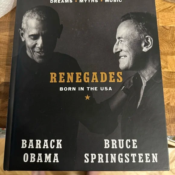 Renegades: Born in the USA Hardcover Book - Picture 1 of 1